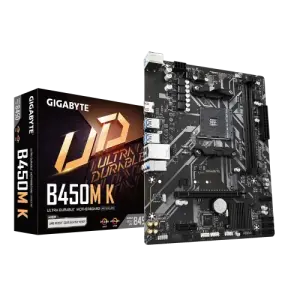 GIGABYTE B450M K AMD AM4 Micro ATX Motherboard