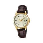 Casio Enticer Date Golden Ladies Belt Watch (LTP-V004GL-9AUDF)
