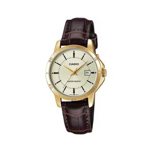 Casio Enticer Date Golden Ladies Belt Watch (LTP-V004GL-9AUDF)