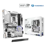 ASRock Z890 Pro RS WiFi White LGA1851 DDR5 ATX Motherboard